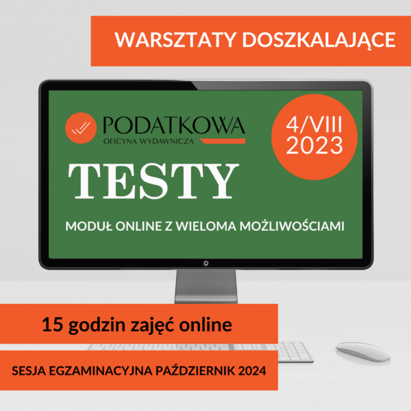 Warsztaty doszkalające: pytania testowe