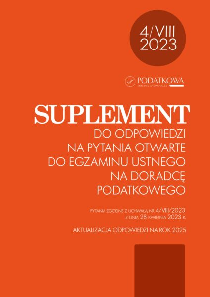 Suplement 2024/2025. Podręcznik do egzaminu ustnego